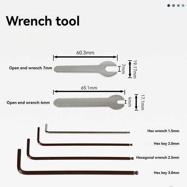 3D Printer Cleaning Kit: Metal Vacuum Accessory Set - Color: As Shown Other
3D Printer Cleaning Kit: Metal Vacuum Accessory Set - Color: As Shown Other