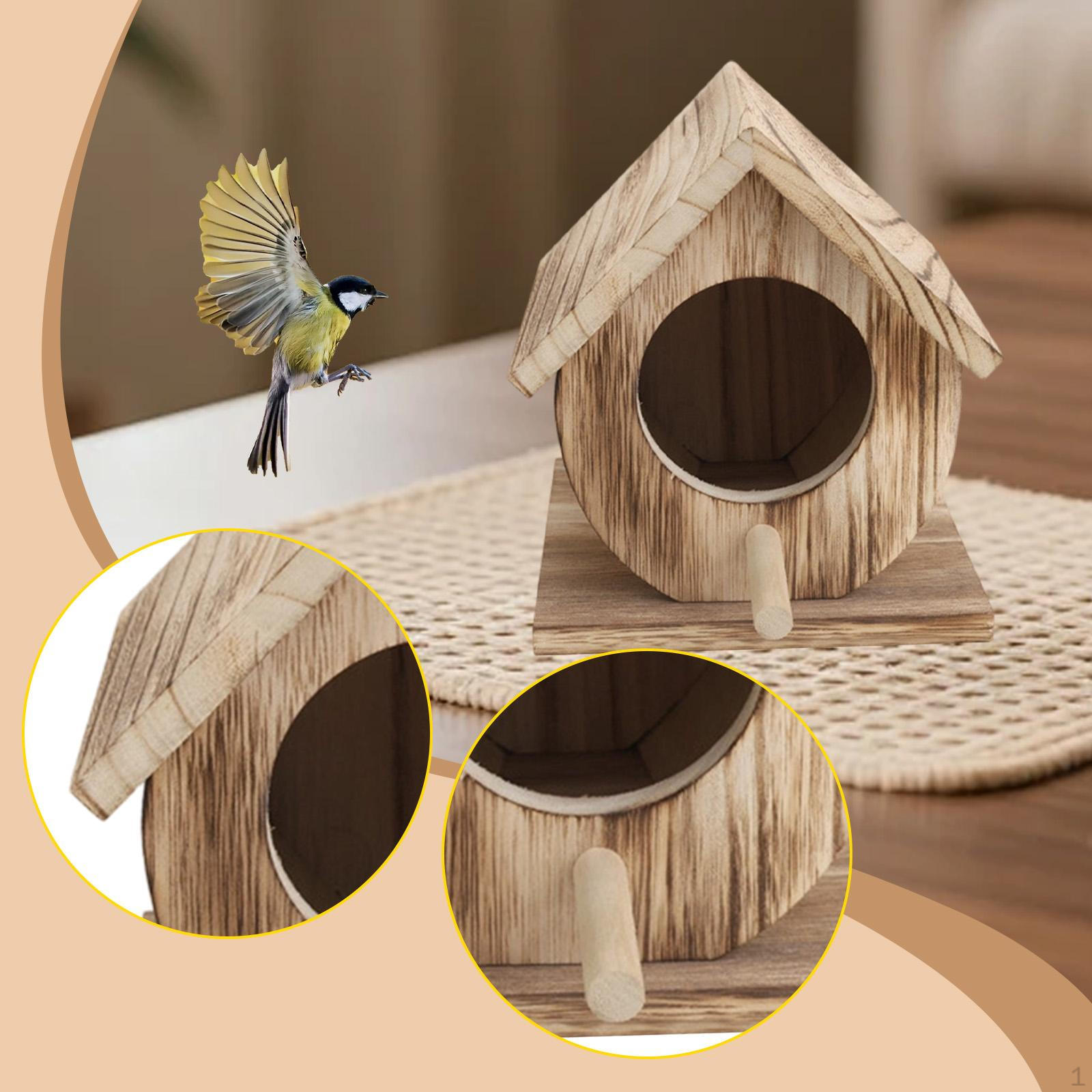 House Nest Pet Supplies Ventilation Hanging Birdhouse Bird for Outdoor Outside Tree Finches
House Nest Pet Supplies Ventilation Hanging Birdhouse Bird for Outdoor Outside Tree Finches