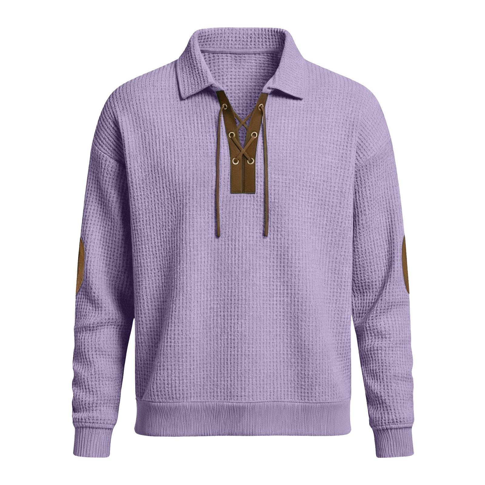 Тяжелая толстовка с длинным рукавом однотонная для мужчин модная свободного кроя с отложным воротником спортивная повседневная 4XL фиолетовый
Тяжелая толстовка с длинным рукавом однотонная для мужчин модная свободного кроя с отложным воротником спортивная повседневная 4XL фиолетовый