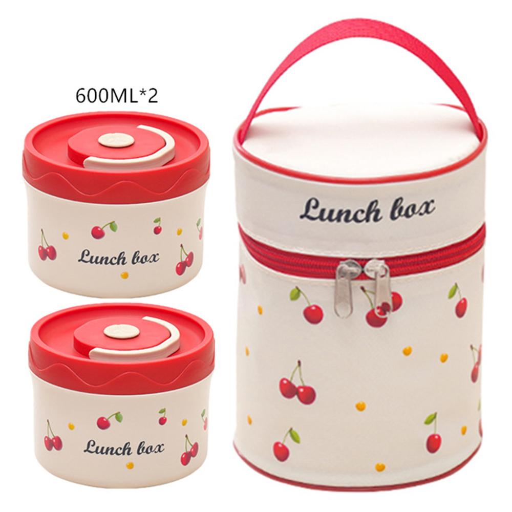 316 Stainless Steel Lunch Box Set with 2Pcs 600ML + Insulated Bag Microwave Safe Leak Proof for Students/Office Workers (No FDA)
316 Stainless Steel Lunch Box Set with 2Pcs 600ML + Insulated Bag Microwave Safe Leak Proof for Students/Office Workers (No FDA)