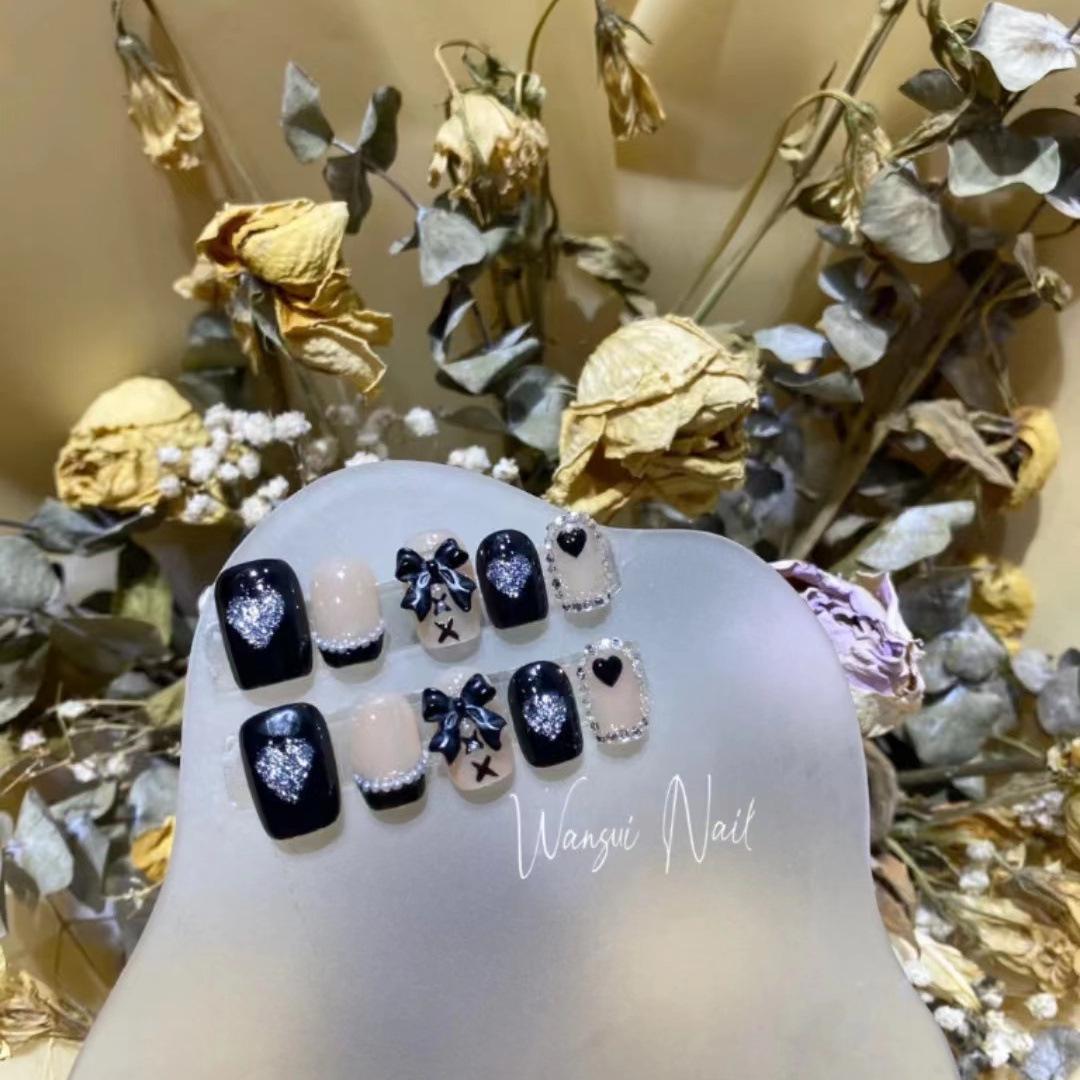 2023 Handmade Rhinestone Bling Nails: Hot Girl Short Removable DIY Style Extra Small
2023 Handmade Rhinestone Bling Nails: Hot Girl Short Removable DIY Style Extra Small