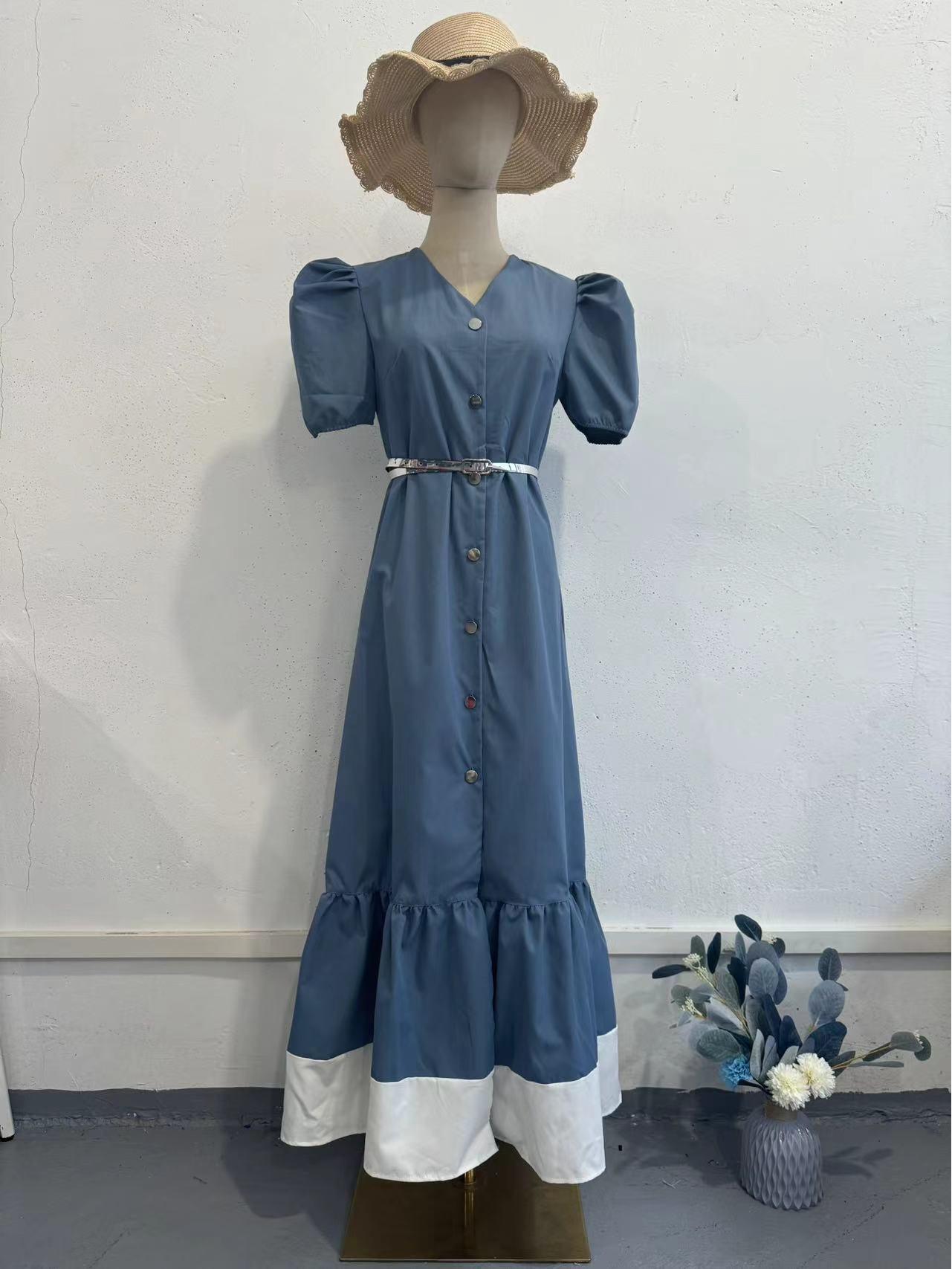 Летнее европейско-американское приталенное платье с кружевом и пуговицами на талии, 2024 Medium
Летнее европейско-американское приталенное платье с кружевом и пуговицами на талии, 2024 Medium