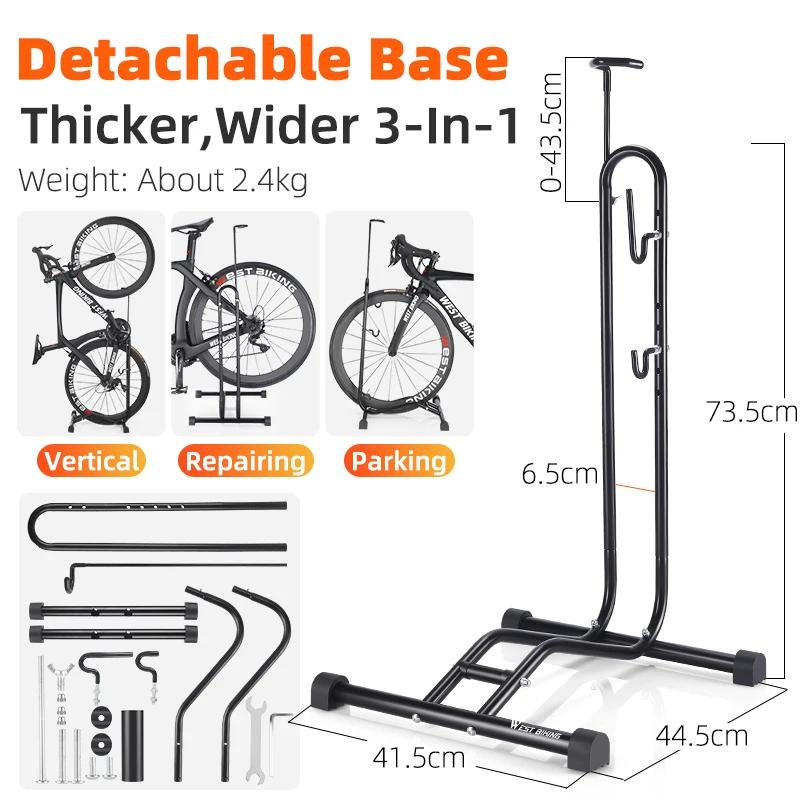 WEST BIKING 3 In 1 Bicycle Parking Rack Multifunctional Bike Indoor Garage Storage Stand MTB Road Bike Maintenance Repair Stand
WEST BIKING 3 In 1 Bicycle Parking Rack Multifunctional Bike Indoor Garage Storage Stand MTB Road Bike Maintenance Repair Stand