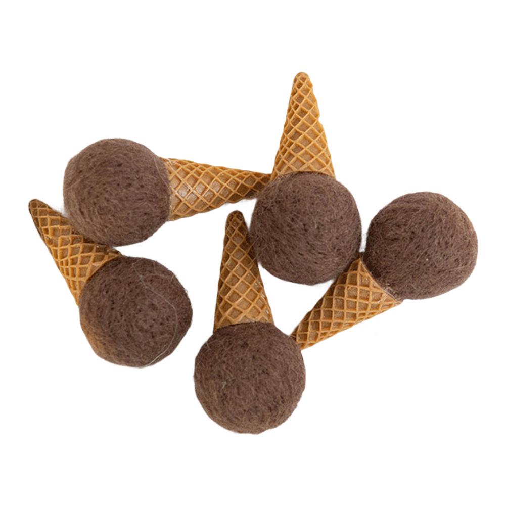 Pack of 5 Ice Cream Felt Ornaments for Christmas DIY Great for Creating Personalized and For Festive Holiday Craft Projects коричневый
Pack of 5 Ice Cream Felt Ornaments for Christmas DIY Great for Creating Personalized and For Festive Holiday Craft Projects коричневый