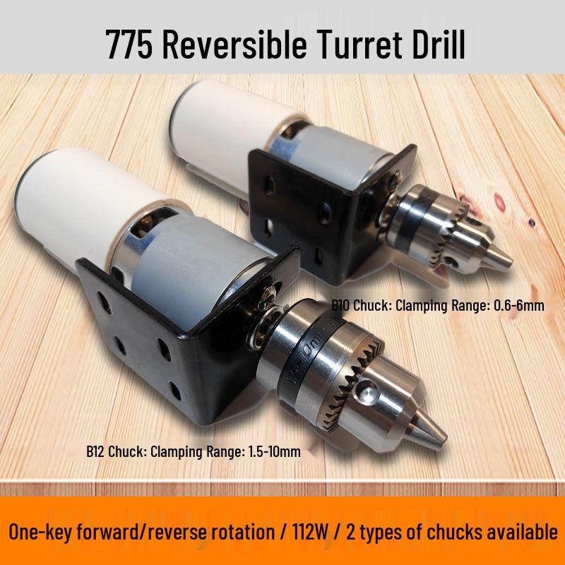 Compact Multifunction Bench Drill with High-Power Motor & Wine Bottle Cutting With B12 Chuck (No Power Supply)
Compact Multifunction Bench Drill with High-Power Motor & Wine Bottle Cutting With B12 Chuck (No Power Supply)