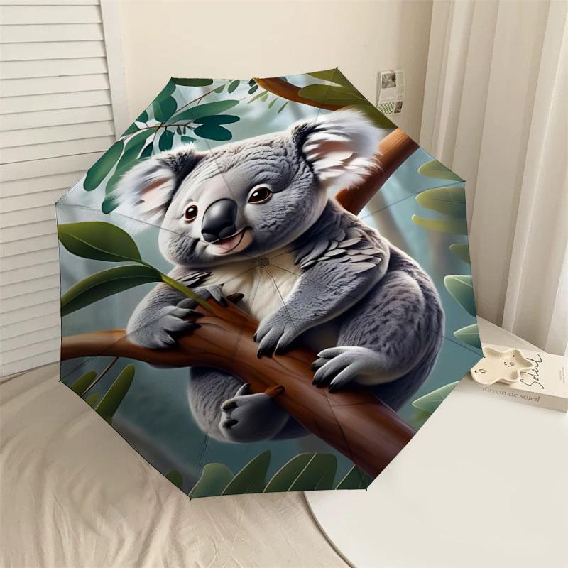 1PC Koala Umbrella-8-Rib Reinforced, Automatic Open, Lightweight & Durable, Fashion Accessory for Outdoor, J0331
1PC Koala Umbrella-8-Rib Reinforced, Automatic Open, Lightweight & Durable, Fashion Accessory for Outdoor, J0331