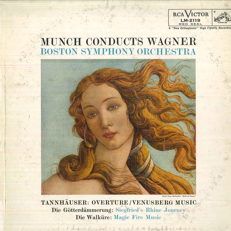 LP Record WAGNER CHARLES MUNCH BOSTON SYMPH Tannhauser Overture Venusberg Mu LM2119 RCA US Classical Used
LP Record WAGNER CHARLES MUNCH BOSTON SYMPH Tannhauser Overture Venusberg Mu LM2119 RCA US Classical Used