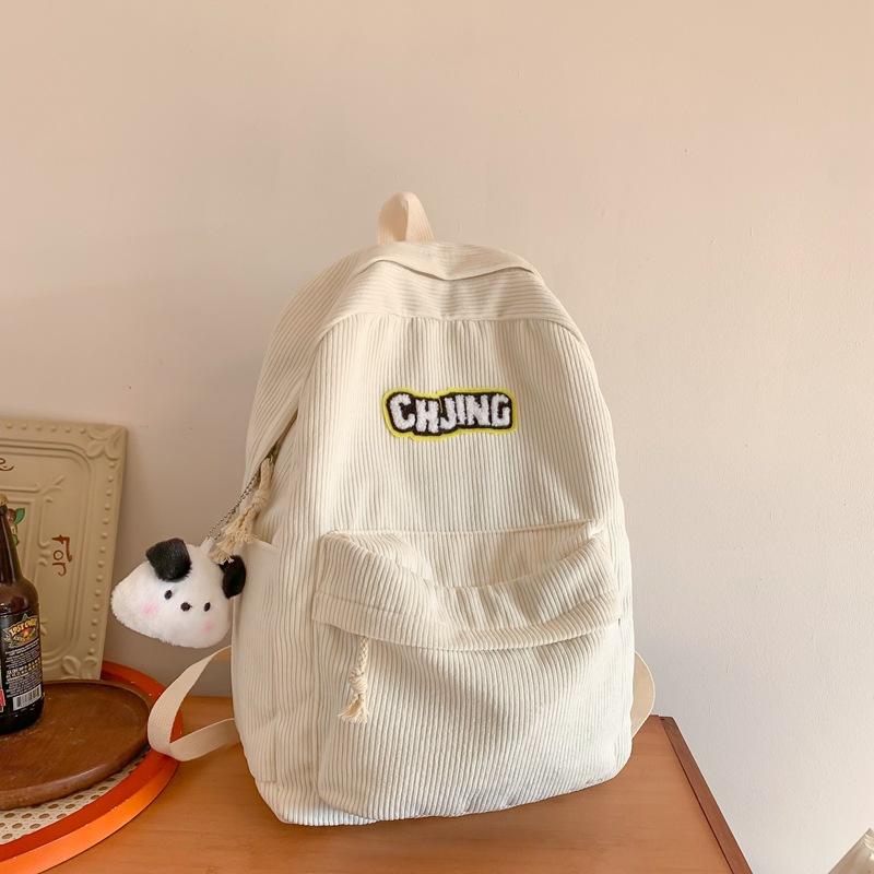 Japanese cute girl schoolbag Korean version of high school students, junior high school students, large capacity solid color backpack, women s travel Single pack
Japanese cute girl schoolbag Korean version of high school students, junior high school students, large capacity solid color backpack, women s travel Single pack