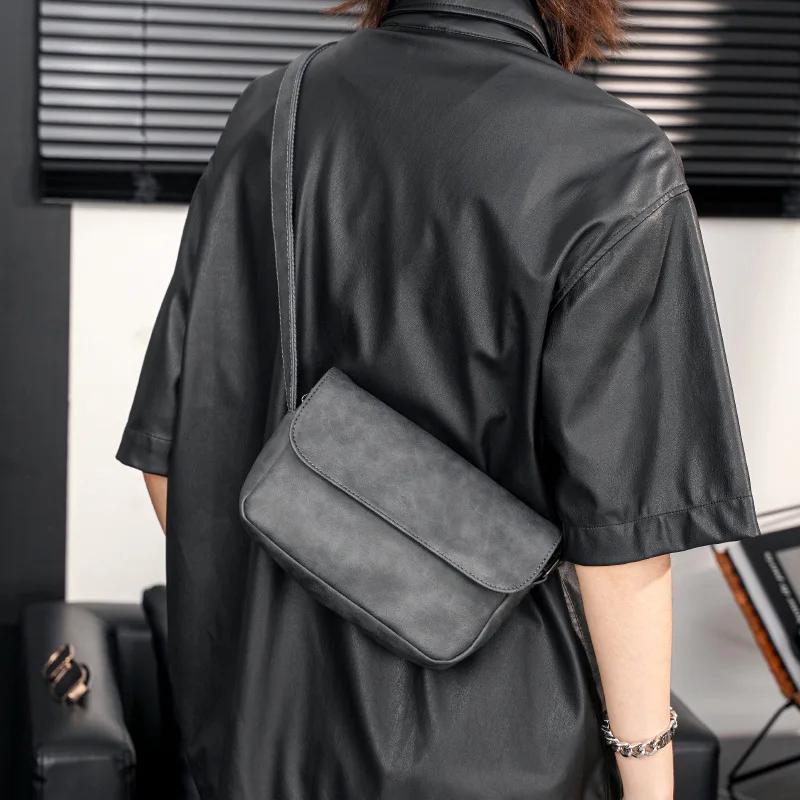 Fashi Men’s Flap Crossbody Bag Small PU Leather Shoulder Handbag Vintage Male Messenger Bag Casual Phe Purse Bags for Men сірий колір
Fashi Men’s Flap Crossbody Bag Small PU Leather Shoulder Handbag Vintage Male Messenger Bag Casual Phe Purse Bags for Men сірий колір