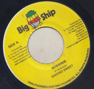 7-дюймовая пластинка SINGING SWEET - Missing NONE Big Ship Jamaica Регги, Ска и Даб Б/У
7-дюймовая пластинка SINGING SWEET - Missing NONE Big Ship Jamaica Регги, Ска и Даб Б/У
