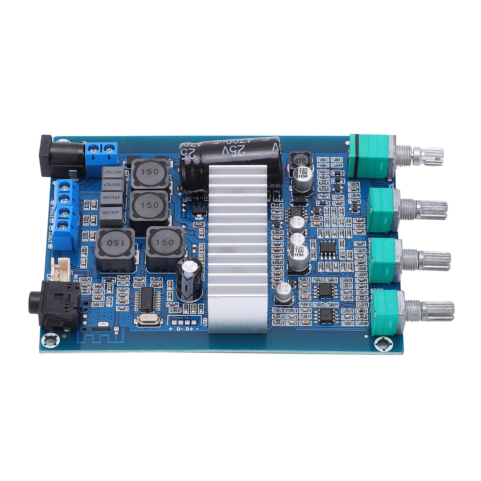 TPA3116 D2 5.0 Bluetooth Amplifier Board HighPower 2.0 Digital Household Power Amplifier Board DC 1224V
TPA3116 D2 5.0 Bluetooth Amplifier Board HighPower 2.0 Digital Household Power Amplifier Board DC 1224V