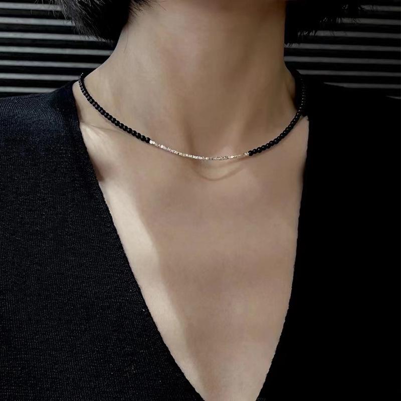 Women s Handmade S925 Sterling Silver Black Agate Beaded Necklace & Bracelet 2023 S925 Silver
Women s Handmade S925 Sterling Silver Black Agate Beaded Necklace & Bracelet 2023 S925 Silver