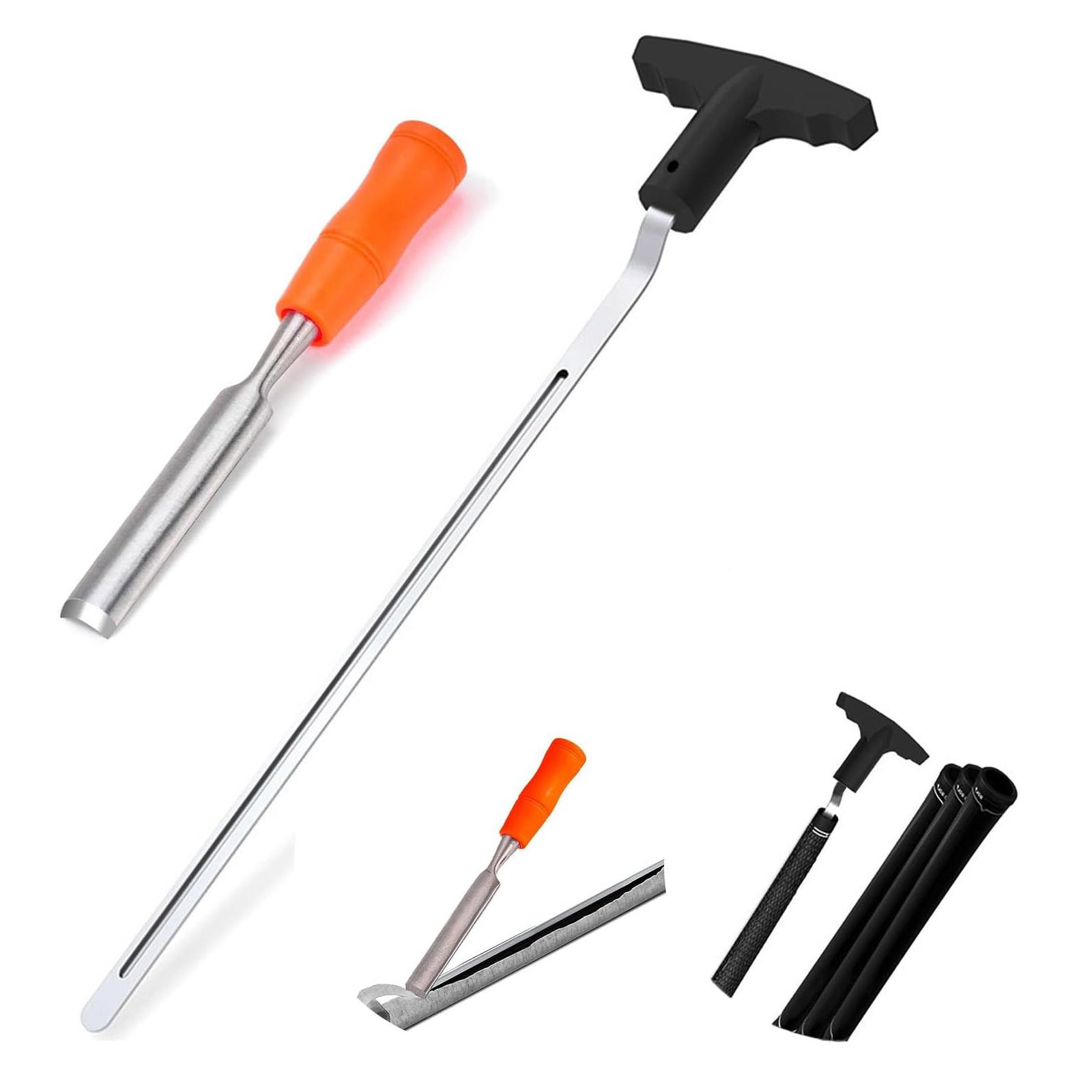Golf Grip Tape Remover Tool V Grooves Golf Grip Remover Club Maintenance Tool for Easy Club Regripping Easy to Use 1
Golf Grip Tape Remover Tool V Grooves Golf Grip Remover Club Maintenance Tool for Easy Club Regripping Easy to Use 1