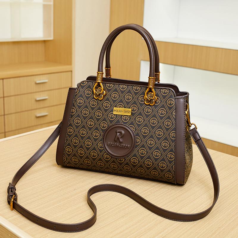 Fashionable Chinese Style Handbag for Women, New High-end Feel, Versatile for Commuting, Mom Handbag, Large Capacity, Single Shoulder
Fashionable Chinese Style Handbag for Women, New High-end Feel, Versatile for Commuting, Mom Handbag, Large Capacity, Single Shoulder
