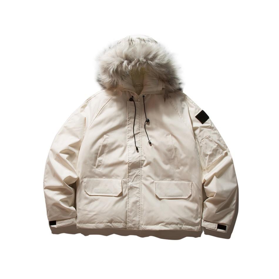 ORIGTEEN Retro Mountain Fur Collar Hooded Warm Down Jacket for Men & Women YR119 XL бежевий
ORIGTEEN Retro Mountain Fur Collar Hooded Warm Down Jacket for Men & Women YR119 XL бежевий