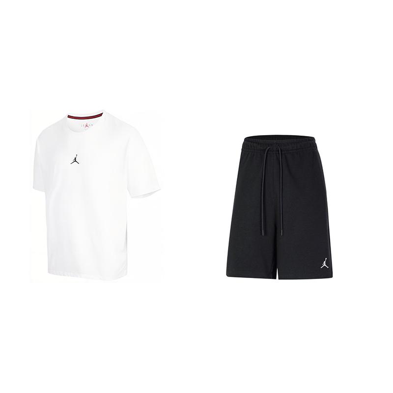 Jordan Retro Logo Print Crew Neck Short Sleeve Solid Color Drawstring Mid Waist Shorts Casual Sports Set Unisex sets DH8922-100+FQ4535-010 XXL
Jordan Retro Logo Print Crew Neck Short Sleeve Solid Color Drawstring Mid Waist Shorts Casual Sports Set Unisex sets DH8922-100+FQ4535-010 XXL