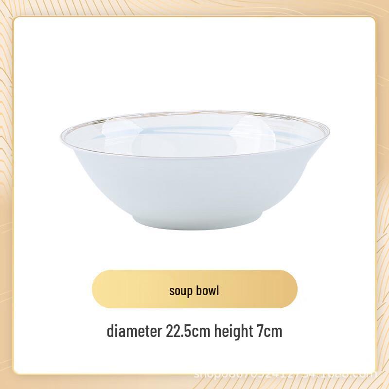 Jingdezhen Hand-painted Bone China 9-inch Soup Bowl
Jingdezhen Hand-painted Bone China 9-inch Soup Bowl