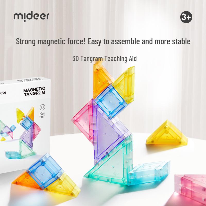 Mideer 3D Магнитный Танграм Пазл Блоки - Развивающая игрушка для детского сада и учеников начальной школы
Mideer 3D Магнитный Танграм Пазл Блоки - Развивающая игрушка для детского сада и учеников начальной школы