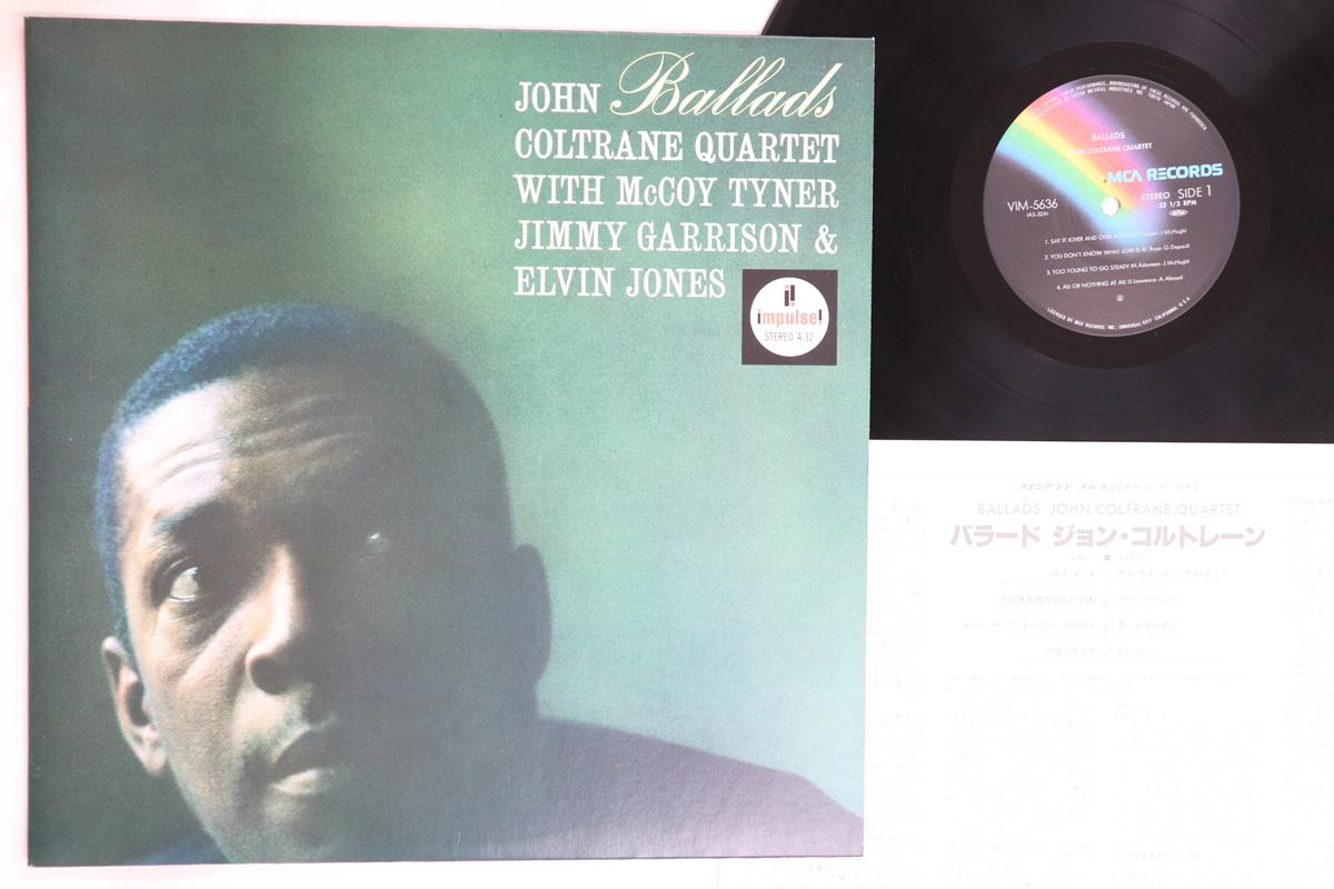 LP Record JOHN COLTRANE - Ballads VIM5636 MCA 1980 Japan Jazz Used
LP Record JOHN COLTRANE - Ballads VIM5636 MCA 1980 Japan Jazz Used