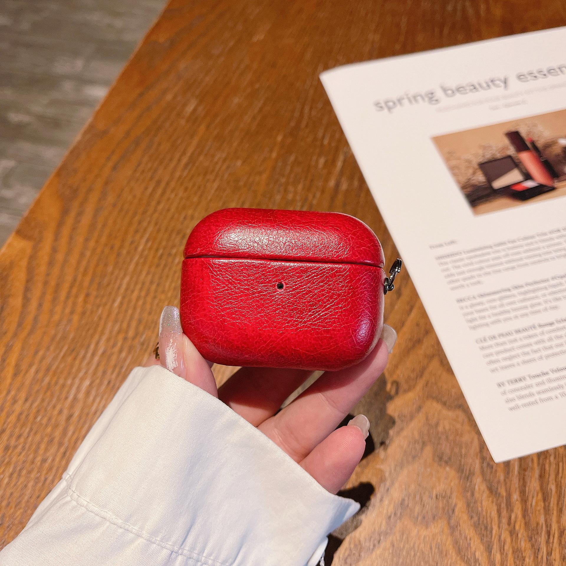 Водонепроницаемый защитный чехол из искусственной кожи для AirPods Pro 2 AirPods Pro 3 красный
Водонепроницаемый защитный чехол из искусственной кожи для AirPods Pro 2 AirPods Pro 3 красный