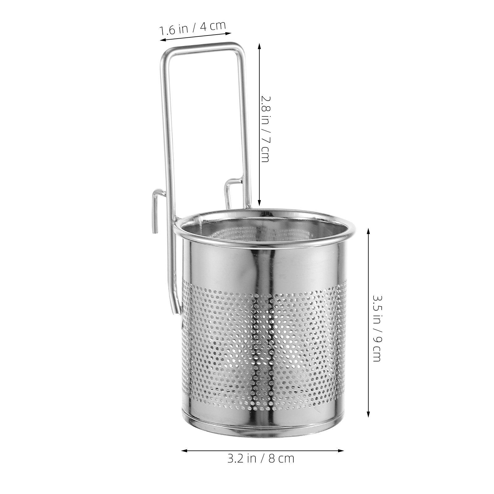 1Pcs Hot-Pot Strain Basket Rustproof Material Heavy-Duty Build Simple Style Ideal for Home Kitchen Restaurant Daily Use 16.5X8X8CM
1Pcs Hot-Pot Strain Basket Rustproof Material Heavy-Duty Build Simple Style Ideal for Home Kitchen Restaurant Daily Use 16.5X8X8CM