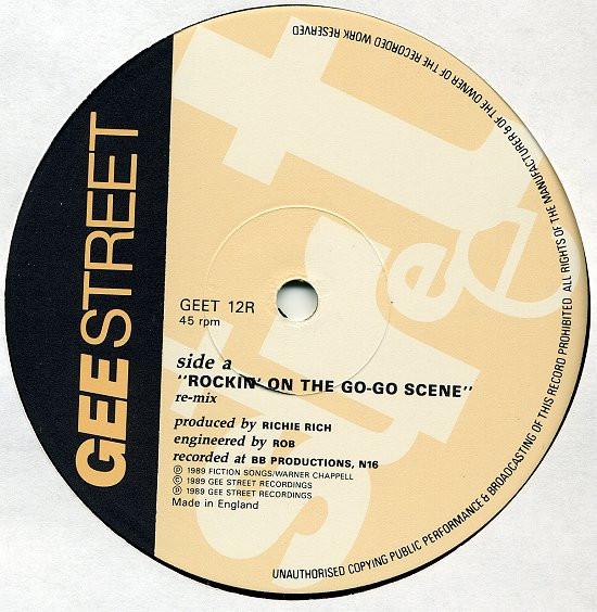 12inch Record RICHIE RICH - Rockin On The Go-Go Scene (The Rem GEET12R Gee Street 1989 UK Rap & Hip-Hop/R&B Used
12inch Record RICHIE RICH - Rockin On The Go-Go Scene (The Rem GEET12R Gee Street 1989 UK Rap & Hip-Hop/R&B Used