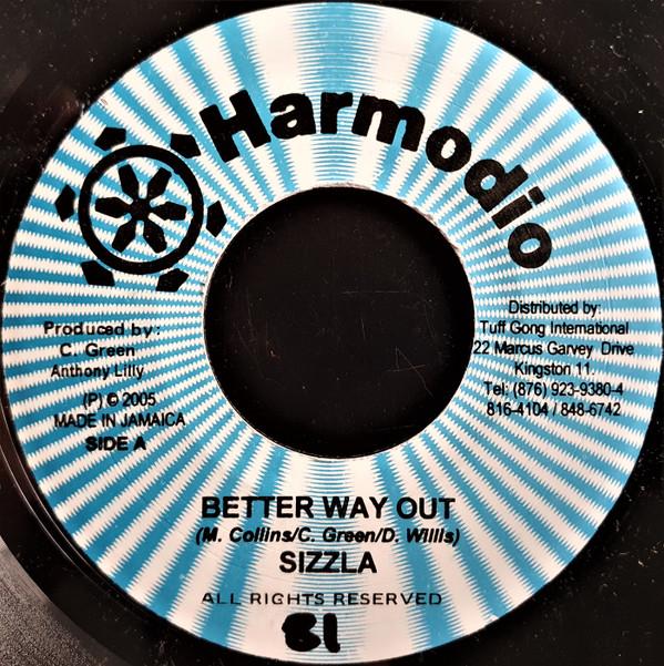 7inch Record SIZZLA - Better Way Out NONE Harmodio 2005 Jamaica Reggae, Ska & Dub Used
7inch Record SIZZLA - Better Way Out NONE Harmodio 2005 Jamaica Reggae, Ska & Dub Used