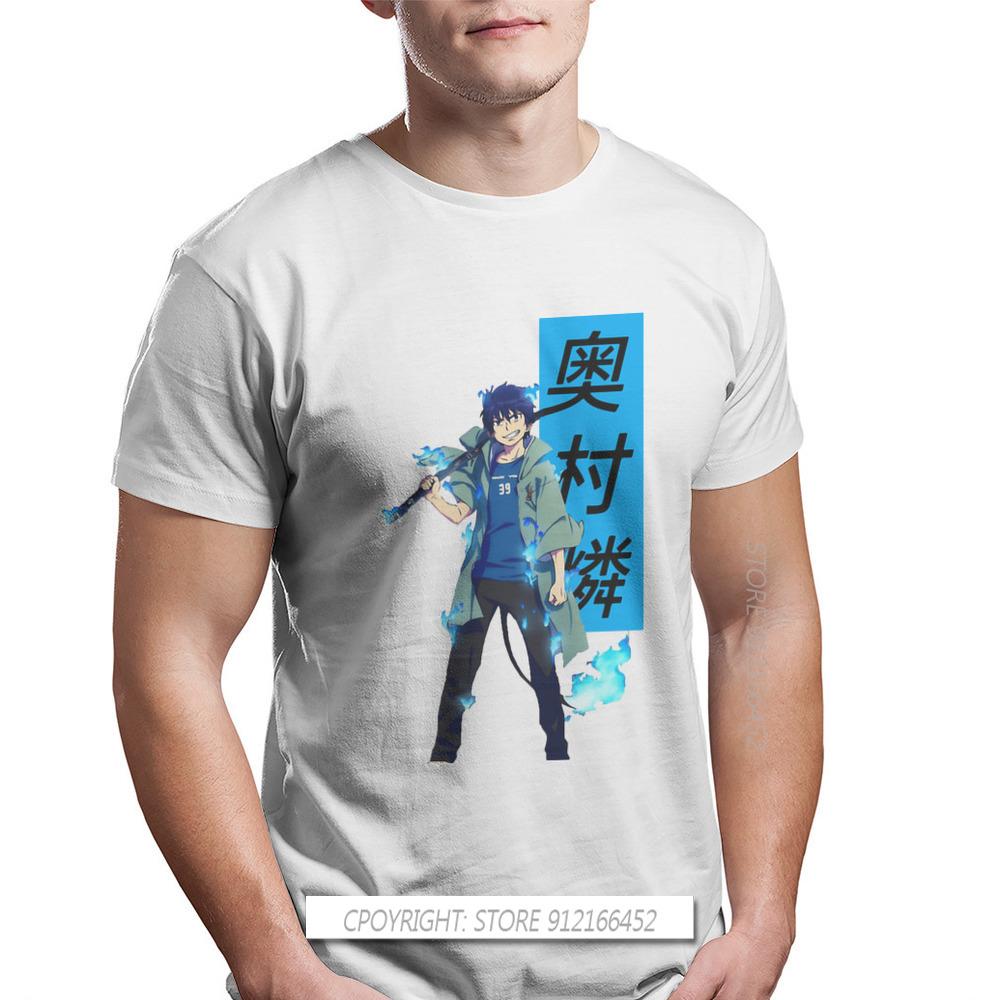 Cool Fire Man s TShirt Blue Exorcist Rin Okumura Anime O-Neck Tops 100% Cotton T Shirt Humor Gift Idea 5XL різнокольоровий
Cool Fire Man s TShirt Blue Exorcist Rin Okumura Anime O-Neck Tops 100% Cotton T Shirt Humor Gift Idea 5XL різнокольоровий
