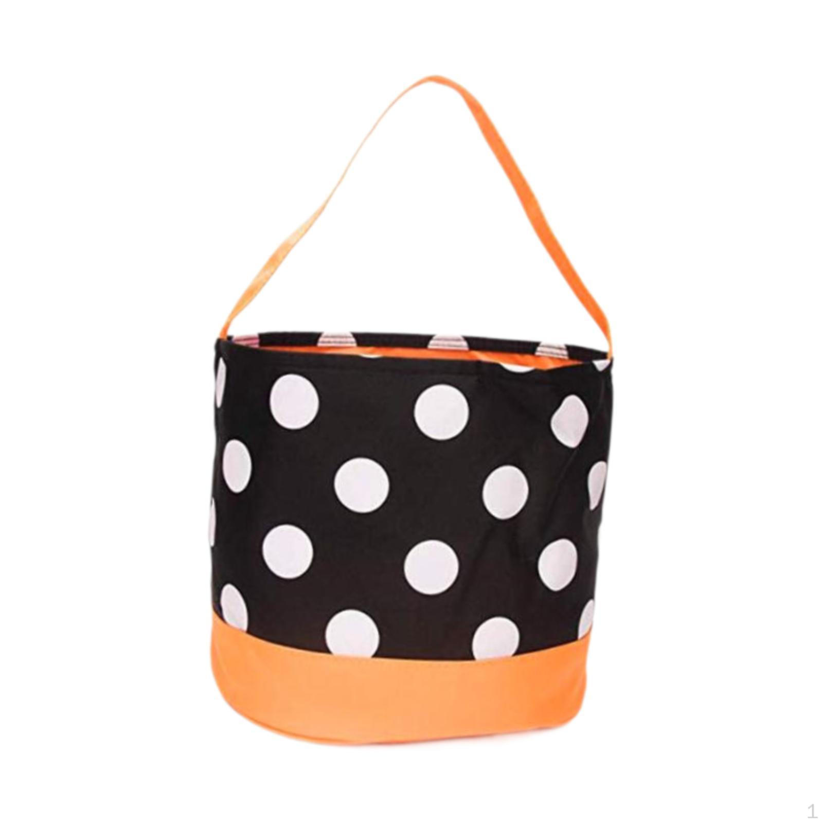 Halloween Candy Basket Bag Children s Handbag Party Supplies Decor Reusable Empty White Dots
Halloween Candy Basket Bag Children s Handbag Party Supplies Decor Reusable Empty White Dots