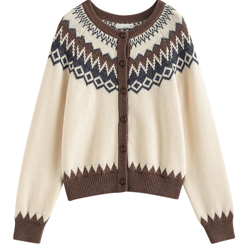 Женский ретро жаккардовый свитер реглан INMAN в стиле Fair Isle XL
Женский ретро жаккардовый свитер реглан INMAN в стиле Fair Isle XL