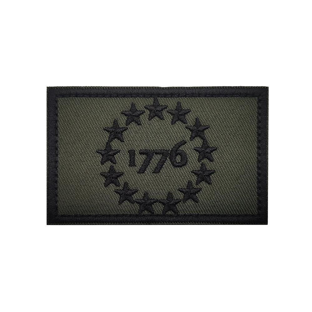 1776 Tactical Morale Patch - Embroidered Cloth with Velcro
1776 Tactical Morale Patch - Embroidered Cloth with Velcro