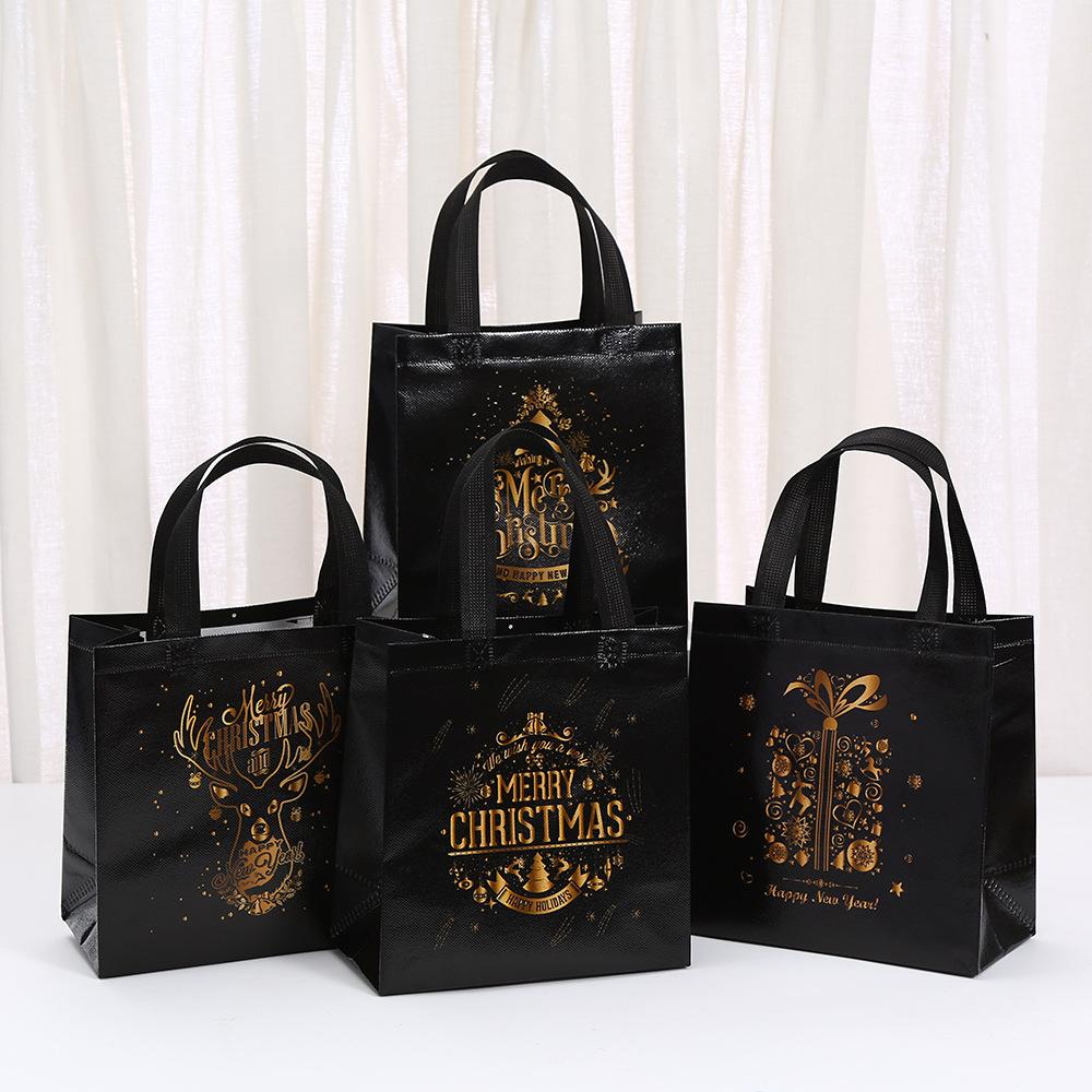 StoBag black gold christmas theme gift bags for sweets luxury designer bags festive holiday candy treat party favor tote 30pcs&22x11x23cm
StoBag black gold christmas theme gift bags for sweets luxury designer bags festive holiday candy treat party favor tote 30pcs&22x11x23cm