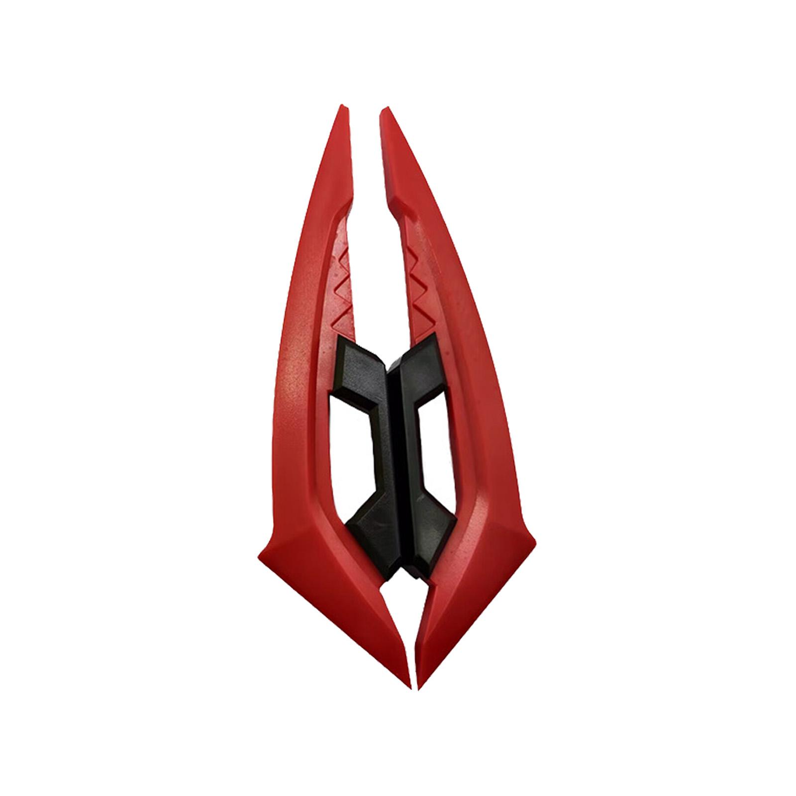 Фиксированное ветровое крыло для мотоцикла, 2 шт., Аэродинамический передний боковой спойлер-винглеты, Подходит для большинства электровелосипедов и скутеров красный
Фиксированное ветровое крыло для мотоцикла, 2 шт., Аэродинамический передний боковой спойлер-винглеты, Подходит для большинства электровелосипедов и скутеров красный