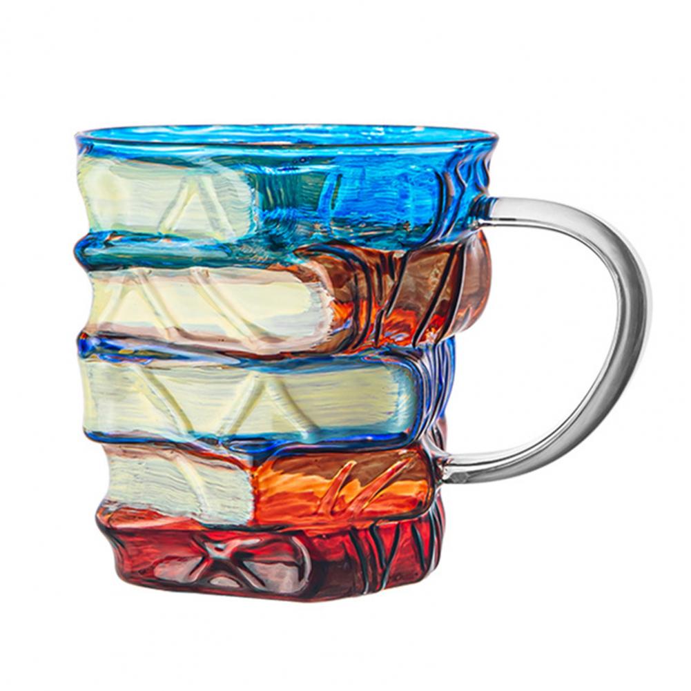 Double Wall Glass Cup Artistic Book Stack Glass Coffee Mug Capacity Floating Effect Tea Cup Handmade Decorative Glass Cup
Double Wall Glass Cup Artistic Book Stack Glass Coffee Mug Capacity Floating Effect Tea Cup Handmade Decorative Glass Cup