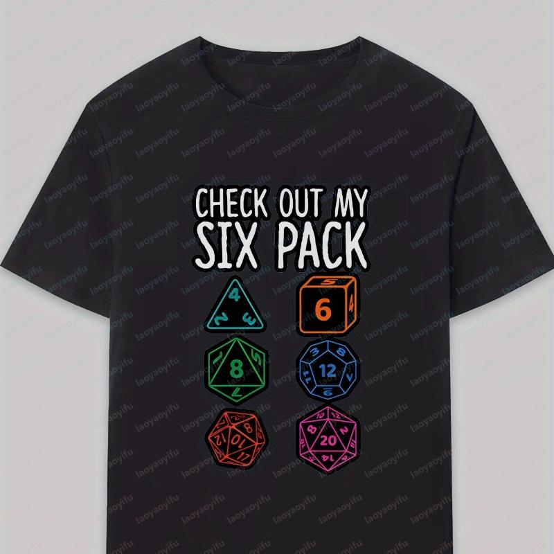 Mens Summer Casual TShirt Black DD Inspired Look At My SixPack Graphic D20 Dice Design Tee Gamers Tabletop RPG Fans Tops - Me... S разноцветный
Mens Summer Casual TShirt Black DD Inspired Look At My SixPack Graphic D20 Dice Design Tee Gamers Tabletop RPG Fans Tops - Me... S разноцветный
