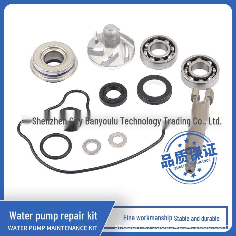 Honda CRF250L CBR300R CB300F 4-Stroke Off-Road Motorcycle Water Pump Repair Kit 19226-KYJ-901 срібний/чорний
Honda CRF250L CBR300R CB300F 4-Stroke Off-Road Motorcycle Water Pump Repair Kit 19226-KYJ-901 срібний/чорний