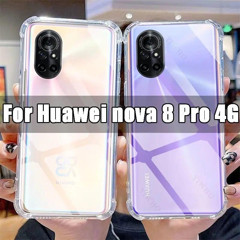 Прозрачный чехол для телефона Huawei Nova 8 Pro 4G, прозрачный чехол из ТПУ для Huawei Nova8 8Pro 6,72 дюйма BRQ-AN00, противоударные чехлы с защитой от царапин
Прозрачный чехол для телефона Huawei Nova 8 Pro 4G, прозрачный чехол из ТПУ для Huawei Nova8 8Pro 6,72 дюйма BRQ-AN00, противоударные чехлы с защитой от царапин