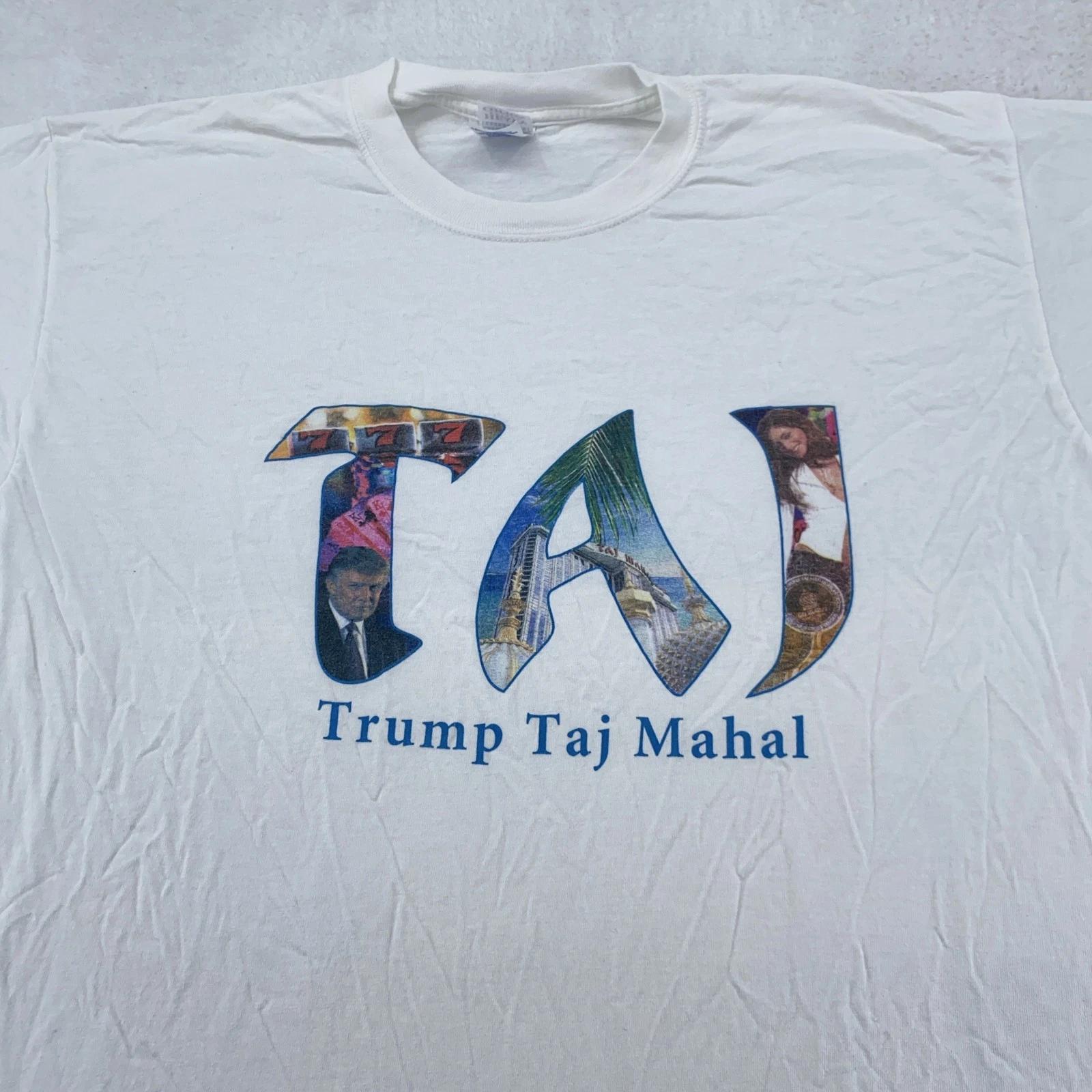 Vintage Trump Taj Mahal Shirt Mens XL White Casino Atlantic City Donald 4XL
Vintage Trump Taj Mahal Shirt Mens XL White Casino Atlantic City Donald 4XL