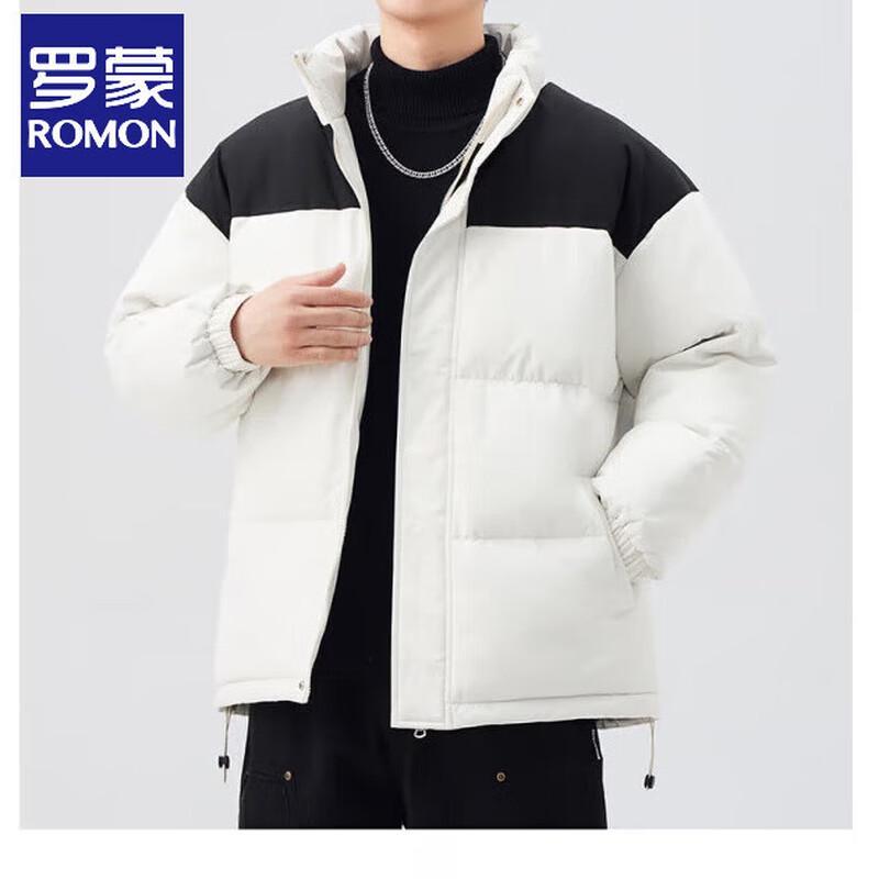 Romens Men s Color-block Padded Winter Jacket XL
Romens Men s Color-block Padded Winter Jacket XL