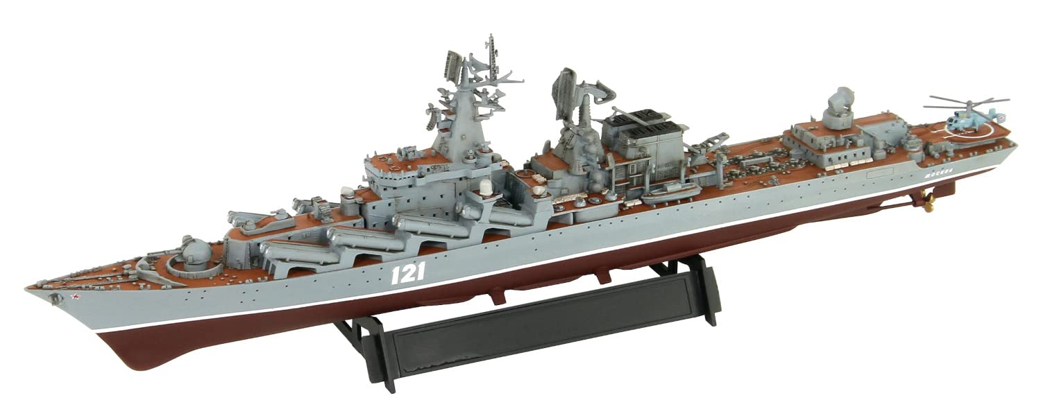 Skywave Series Russian Navy Missile Cruiser Moscow Plastic Model Kit M53 Pit-Road 1/700 Slava-class
Skywave Series Russian Navy Missile Cruiser Moscow Plastic Model Kit M53 Pit-Road 1/700 Slava-class