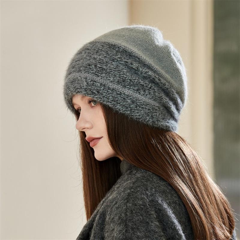 Нова жіноча зимова шапка, тепла шапка-біні з кролячого хутра для жіночої повсякденної вуличної в язаної шапки ONE SIZE сірий колір
Нова жіноча зимова шапка, тепла шапка-біні з кролячого хутра для жіночої повсякденної вуличної в язаної шапки ONE SIZE сірий колір