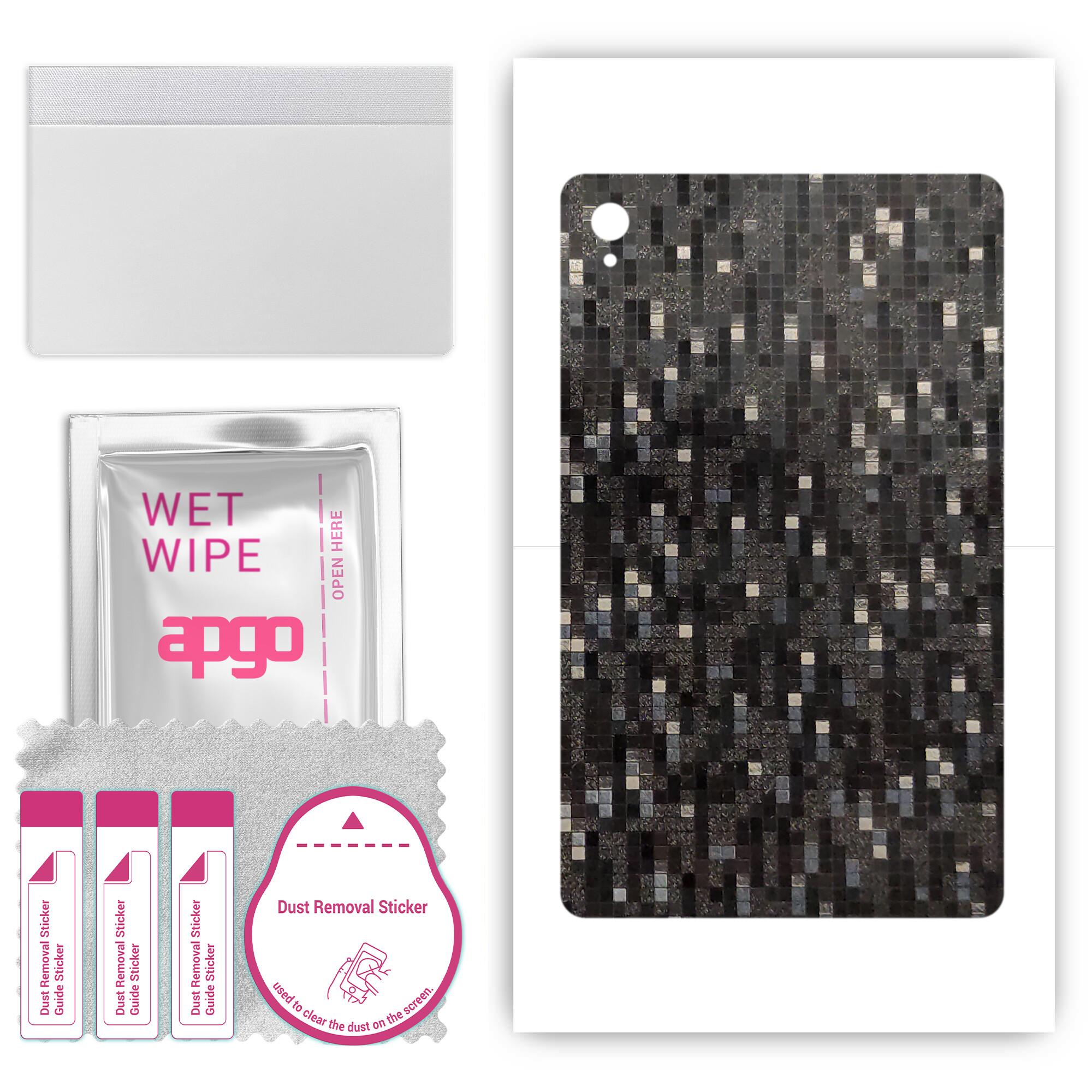 apgo Protective Skin Sticker for the back compatible with TCL 10 TabMid 4G, Wrap Film, Foil, Vinyl - Pattern Carbon Black Pixel
apgo Protective Skin Sticker for the back compatible with TCL 10 TabMid 4G, Wrap Film, Foil, Vinyl - Pattern Carbon Black Pixel