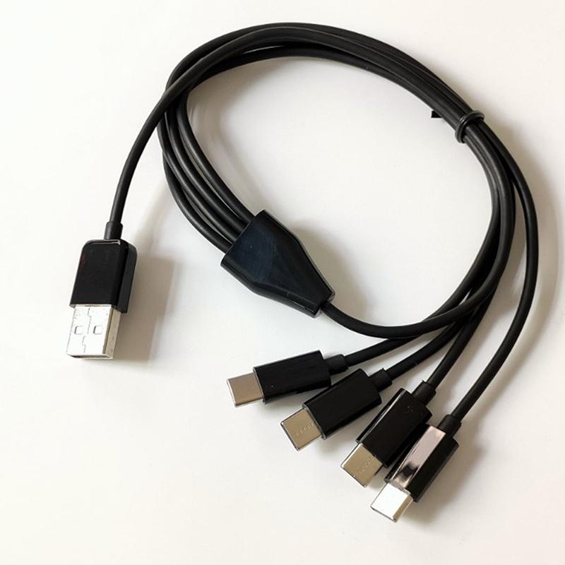 50Cm 4 In 1 Usb C Long Charger Cable Charging Cord Multiple Ports Charging Cable Type C Connector For Cellphones
50Cm 4 In 1 Usb C Long Charger Cable Charging Cord Multiple Ports Charging Cable Type C Connector For Cellphones