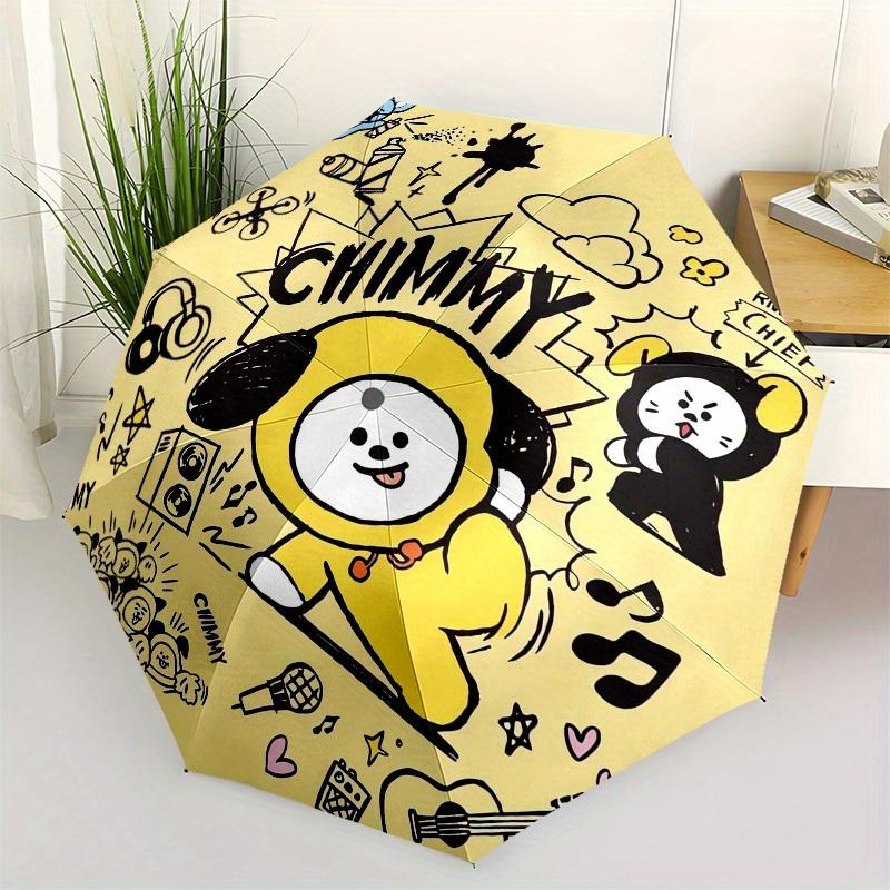 1pc BT21 Chimmy Character Artwork Umbrella with Plastic Handle,Suitable for All Seasons Home Travel Outdoor UmbrellaM1247
1pc BT21 Chimmy Character Artwork Umbrella with Plastic Handle,Suitable for All Seasons Home Travel Outdoor UmbrellaM1247