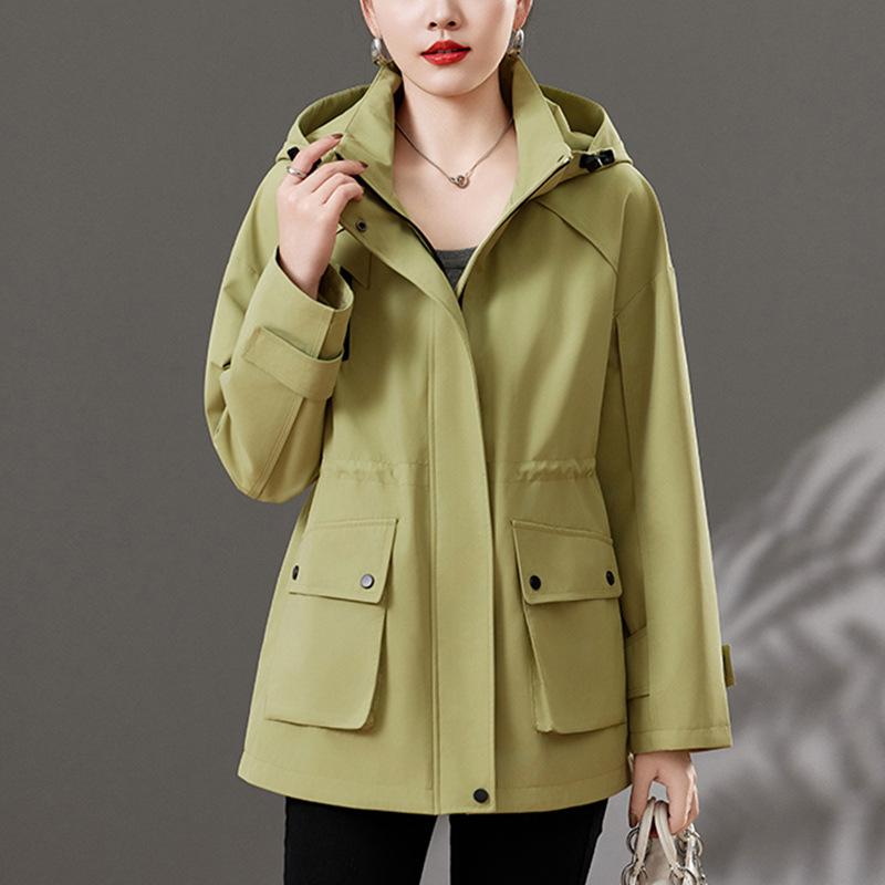 Women s Fashionable Mid-Length Hooded Trench Coat, 2025 Spring/Autumn, New Korean Loose High-End Design. M
Women s Fashionable Mid-Length Hooded Trench Coat, 2025 Spring/Autumn, New Korean Loose High-End Design. M