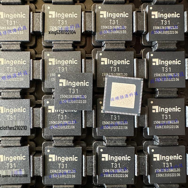 Brand New T31 QFN Video Processing Chip IC, Hot-Selling and Ready for Direct Purchase - Authentic Stock
Brand New T31 QFN Video Processing Chip IC, Hot-Selling and Ready for Direct Purchase - Authentic Stock