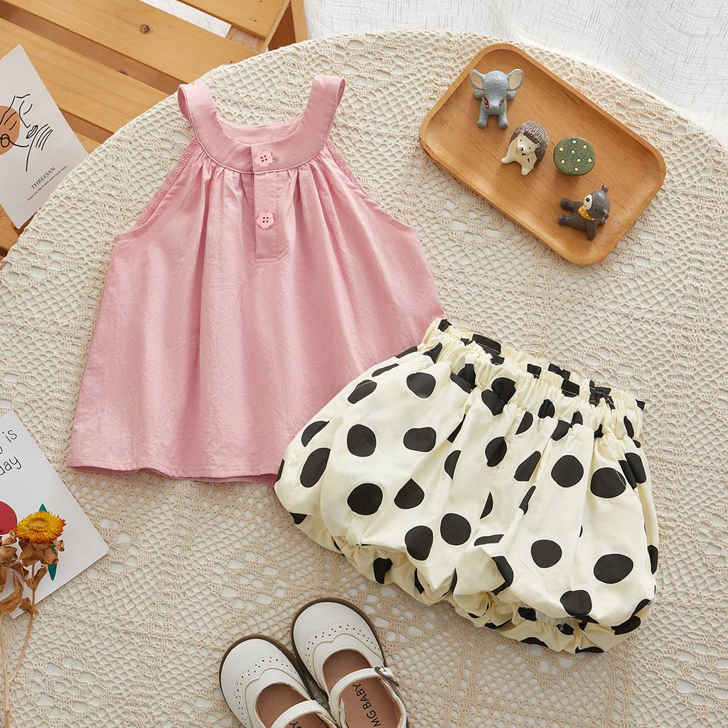 Adorable Pink Polka Dot Summer Set For Girls Comfortable Two Piece Outfit For Kids StyleA
Adorable Pink Polka Dot Summer Set For Girls Comfortable Two Piece Outfit For Kids StyleA