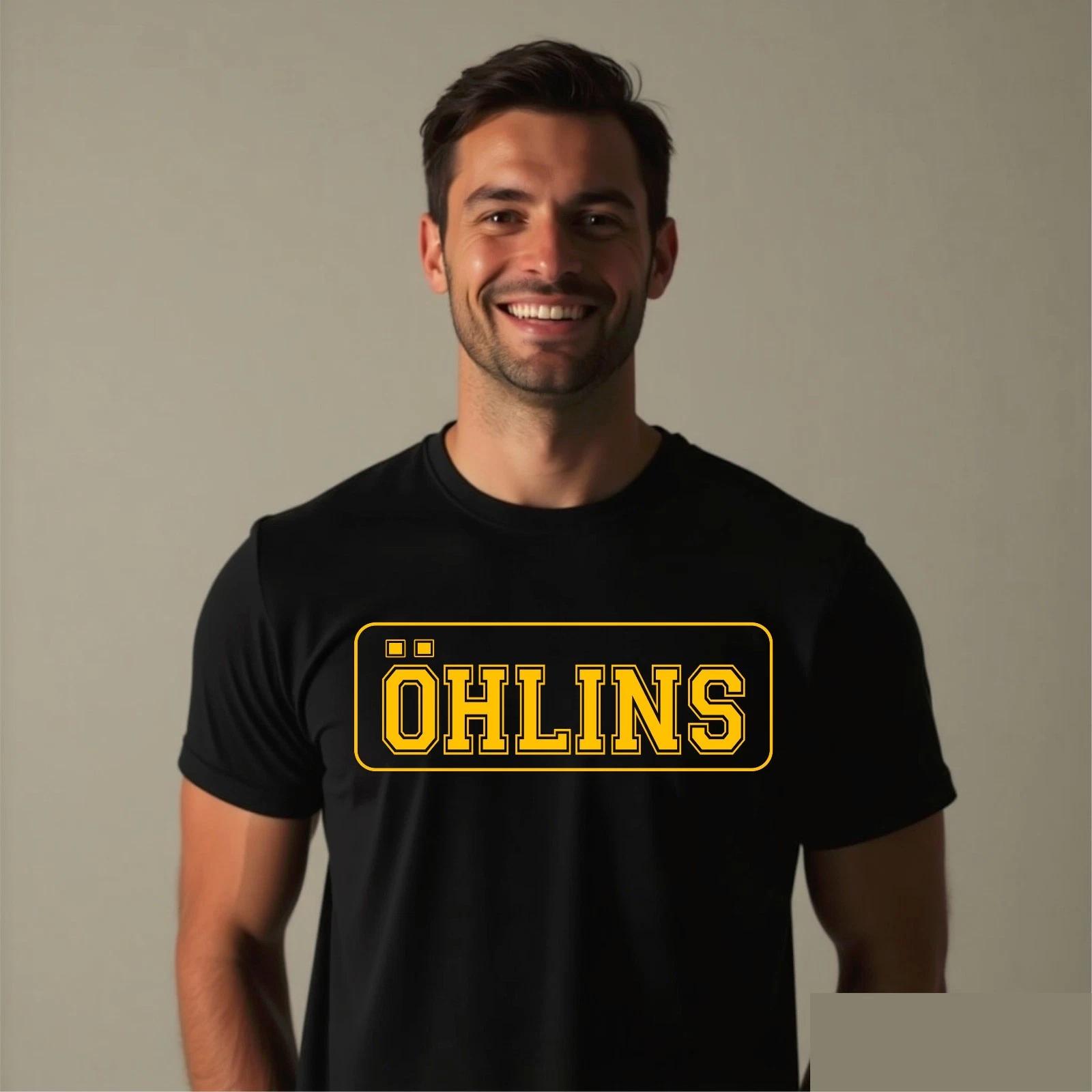 Ohlins Vintage Shock Suspension Retro Logo Unisex Adult Gift Tee T-Shirt S
Ohlins Vintage Shock Suspension Retro Logo Unisex Adult Gift Tee T-Shirt S