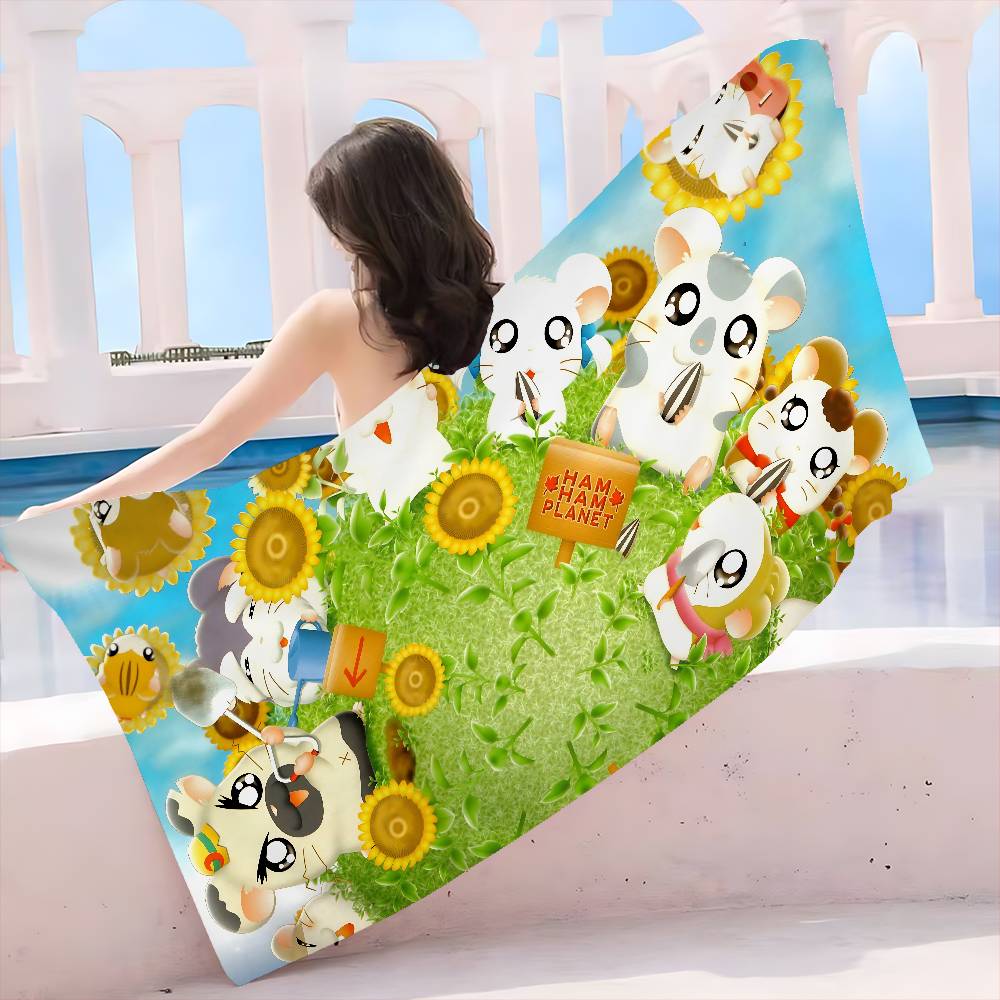 Cartoon Cute Hamtaro Microfiber Printed Beach Towel Mountain Climbing Yoga Beach Swimming Running Absorbent Soft Towel W40*H60(CM)
Cartoon Cute Hamtaro Microfiber Printed Beach Towel Mountain Climbing Yoga Beach Swimming Running Absorbent Soft Towel W40*H60(CM)