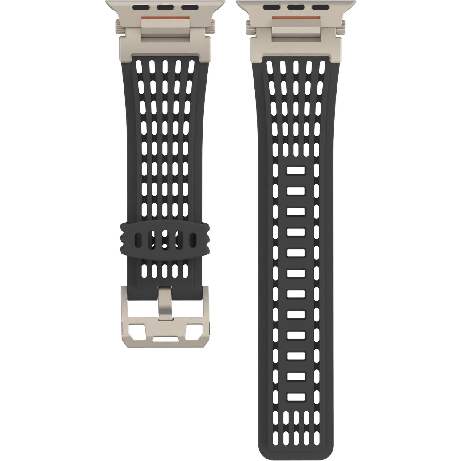 Silicone Strap for Apple Watch Ultra 3 2 1 49mm/Series 11 10 46mm/9 8 7 45mm/SE3 SE2 SE 6 5 4 44mm/3 2 1 42mm Watchband Ventilated Mech Armor Design D
Silicone Strap for Apple Watch Ultra 3 2 1 49mm/Series 11 10 46mm/9 8 7 45mm/SE3 SE2 SE 6 5 4 44mm/3 2 1 42mm Watchband Ventilated Mech Armor Design D